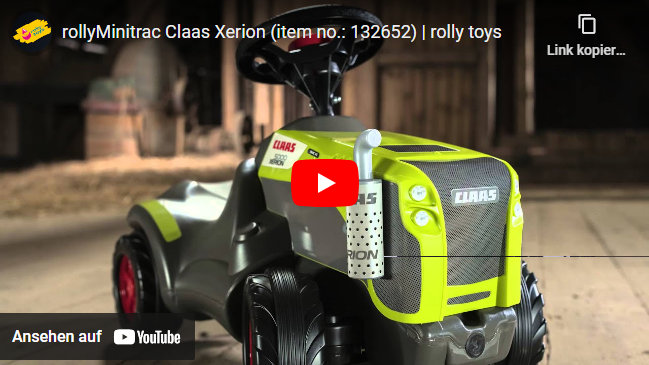 rolly toys Trettraktor rollyX-Trac Premium Claas Axion 940, ohne Zubehör