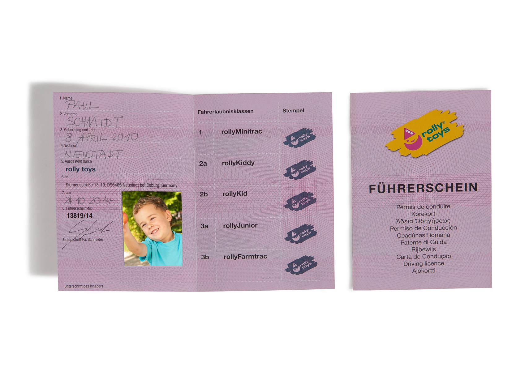 rollyDriving licence